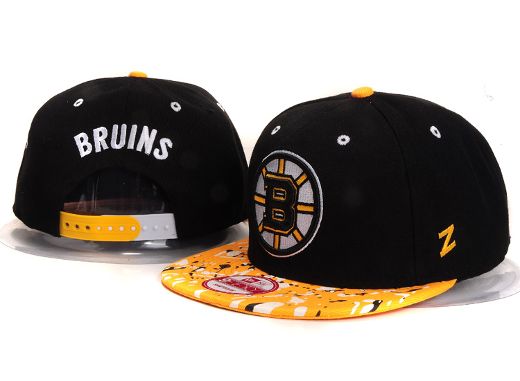 NHL Boston Bruins Z Snapback Hat #01